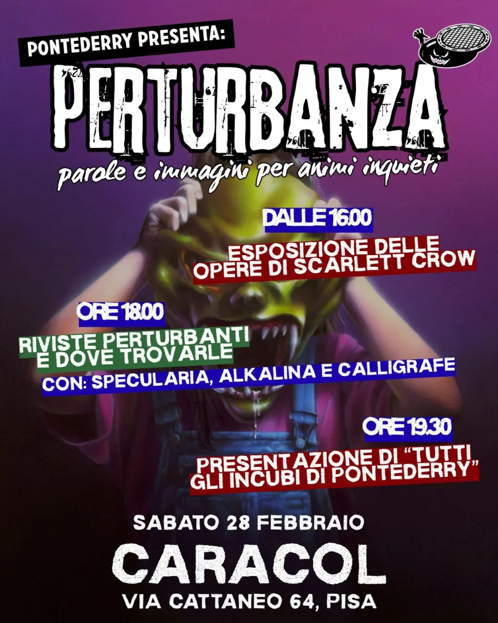 Perturbanza – Parole e immagini per animi inquieti – 28 febbraio
